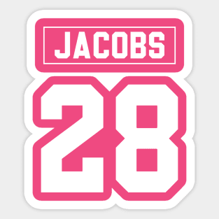 Josh Jacobs Raiders Sticker